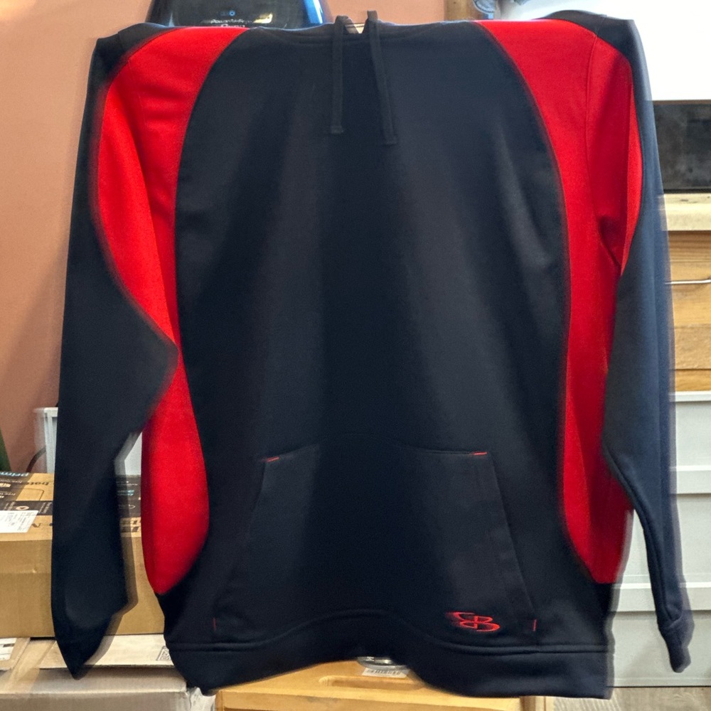 Boombah Red and Black hoodie